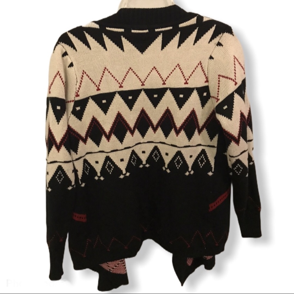 Multi Colored Open Front Cardigan!!! - Picture 3 of 3